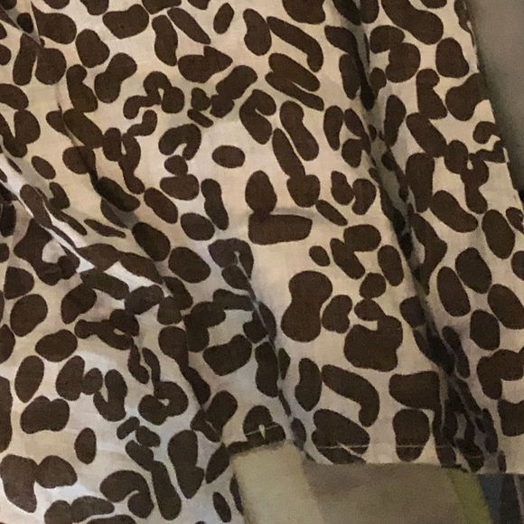 PIAZZA DEL TEMPIO LEOPARD BL/wh, NWT SZ SMALL - Picture 5 of 9